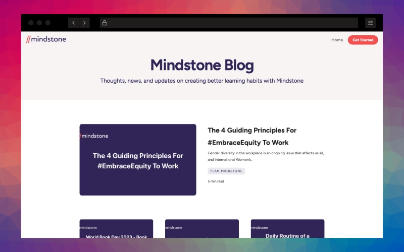 superblog customize header section with different color